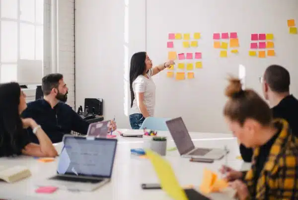 TIAS team werkt aan propositie op kantoor